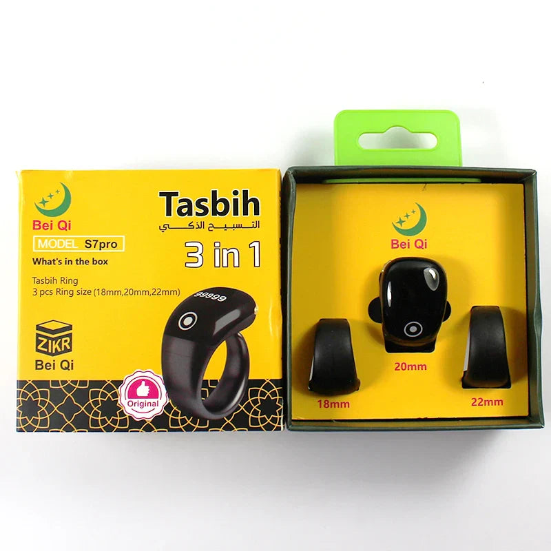 Bague de Tasbih Intelligente Qi S7 Pro