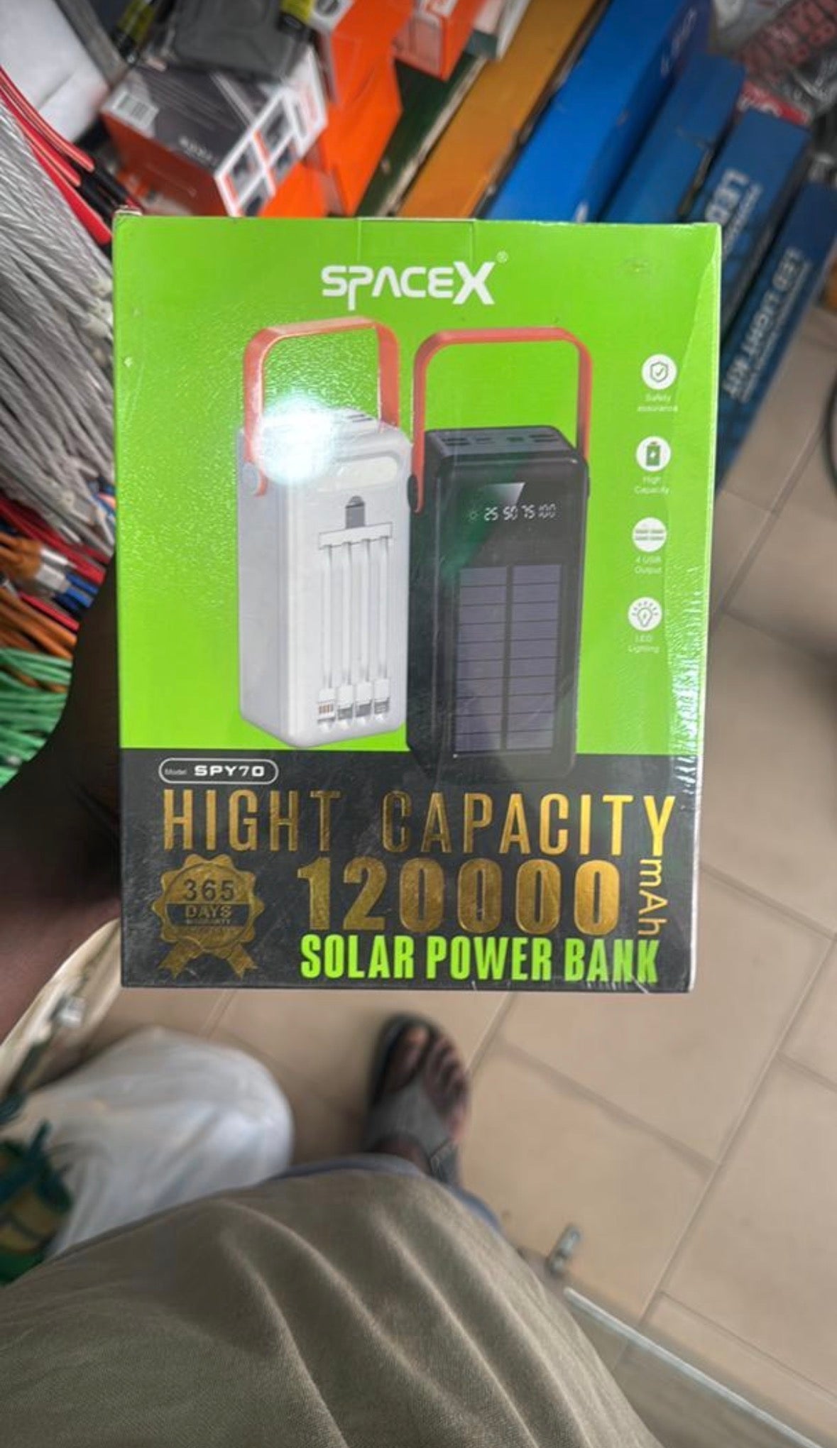 PowerBank 120.000 mAh
