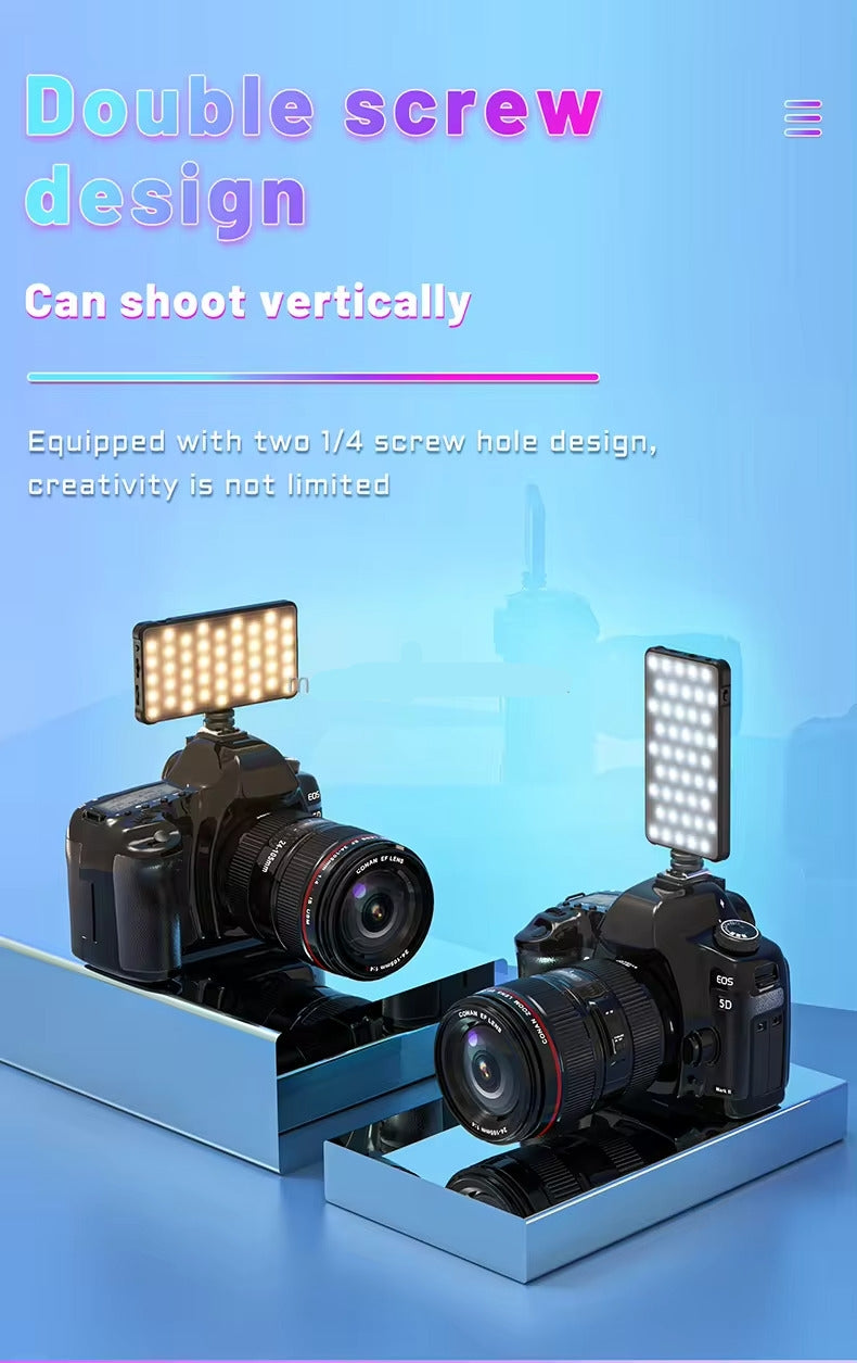 Lampe Vidéo LED RGB Portable LJ-S02