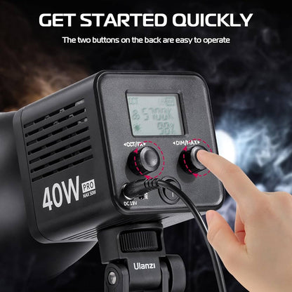 Lampe vidéo LED portable Ulanzi 40W