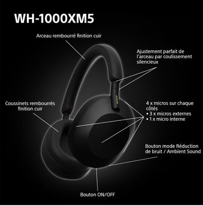 Casque Sony WH XM5