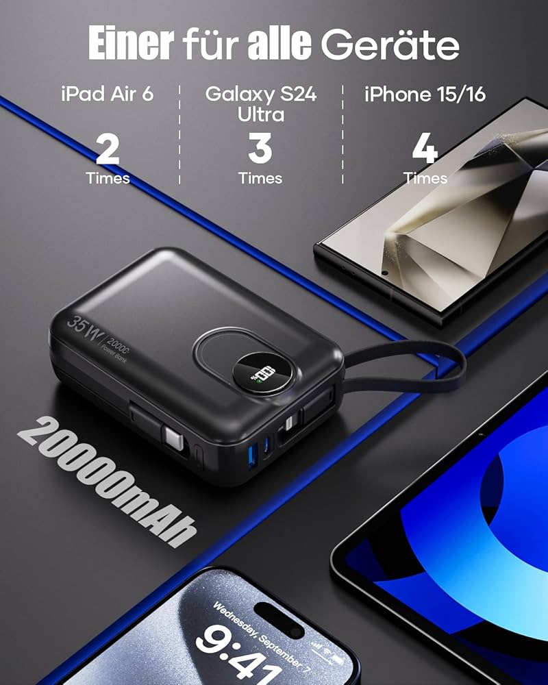 PowerBank Poche 20.000mAh