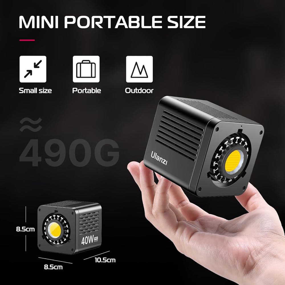 Lampe vidéo LED portable Ulanzi 40W