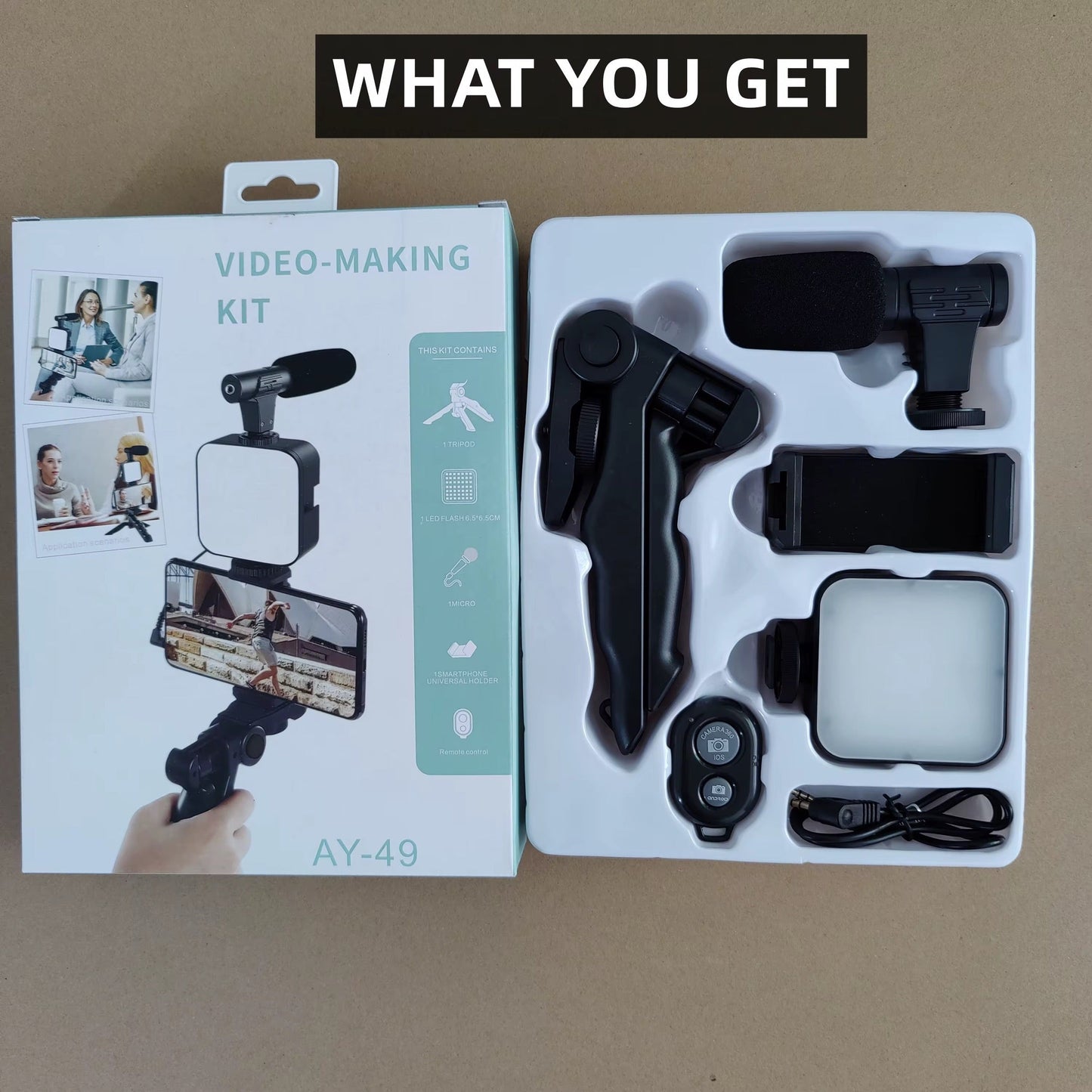 Kit de création vidéo AY-49