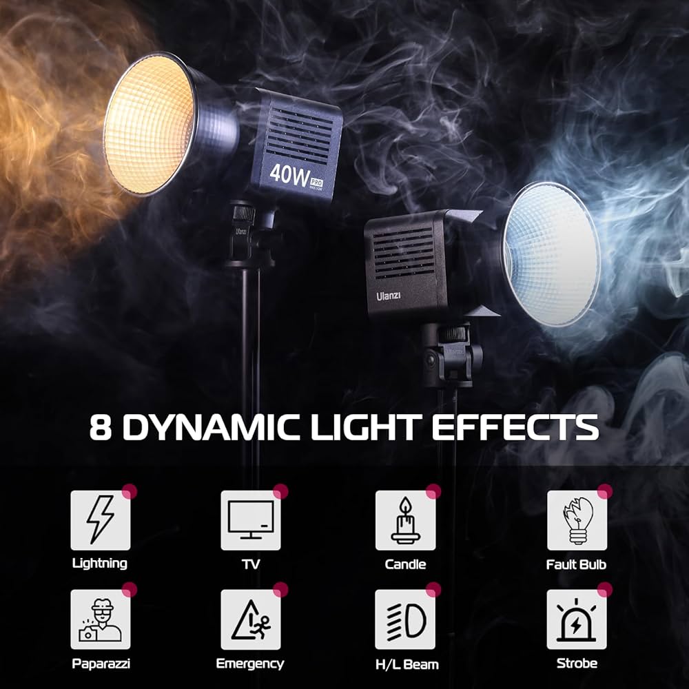 Lampe vidéo LED portable Ulanzi 40W