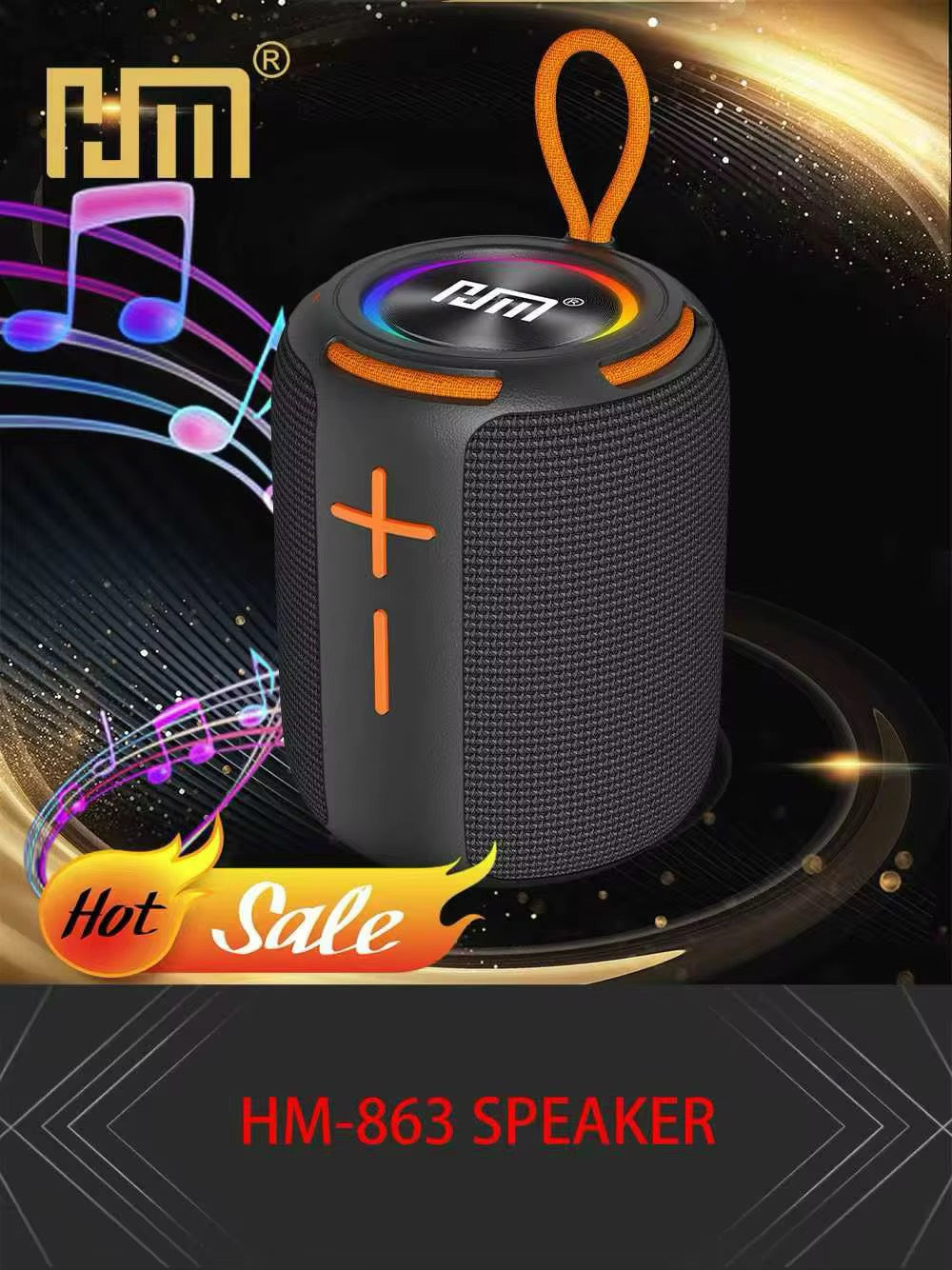 Enceinte Bluetooth Haute Performance HM-863