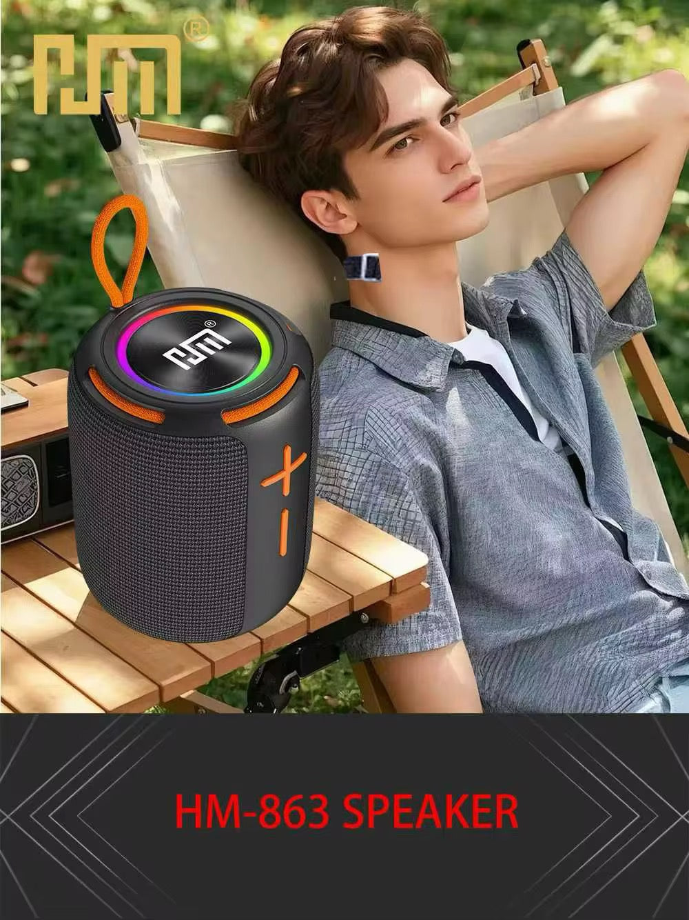 Enceinte Bluetooth Haute Performance HM-863