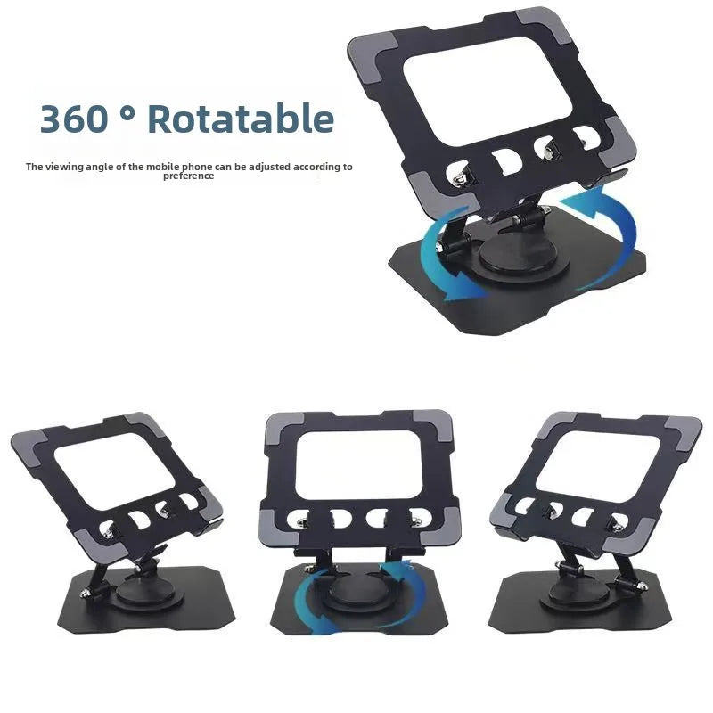 Support tablette métallique pliable rotatif à 360°