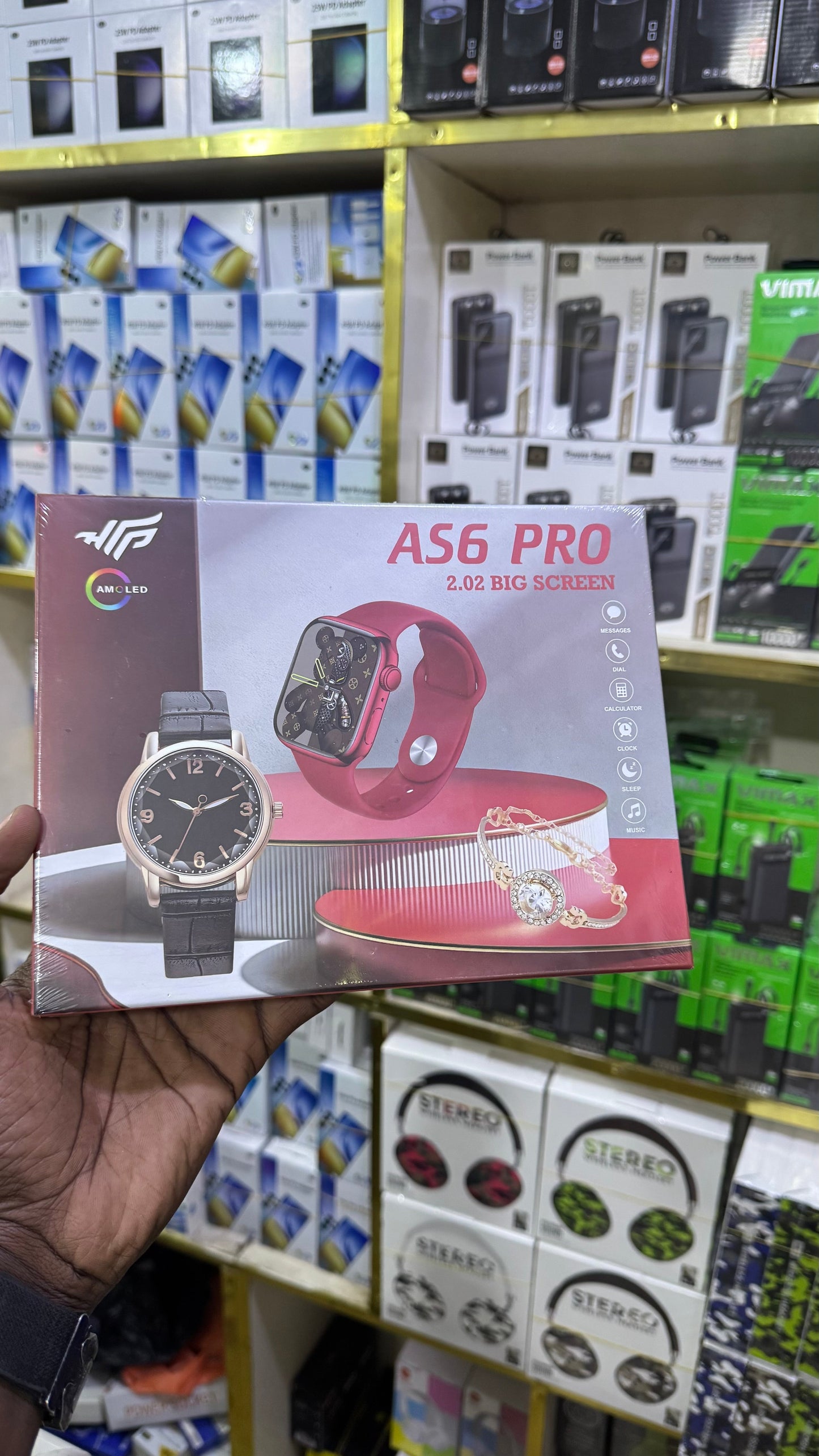 Coffret de montre connectée VIMA AS6 PRO