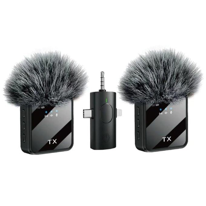 Microphone cravate sans fil F11-2