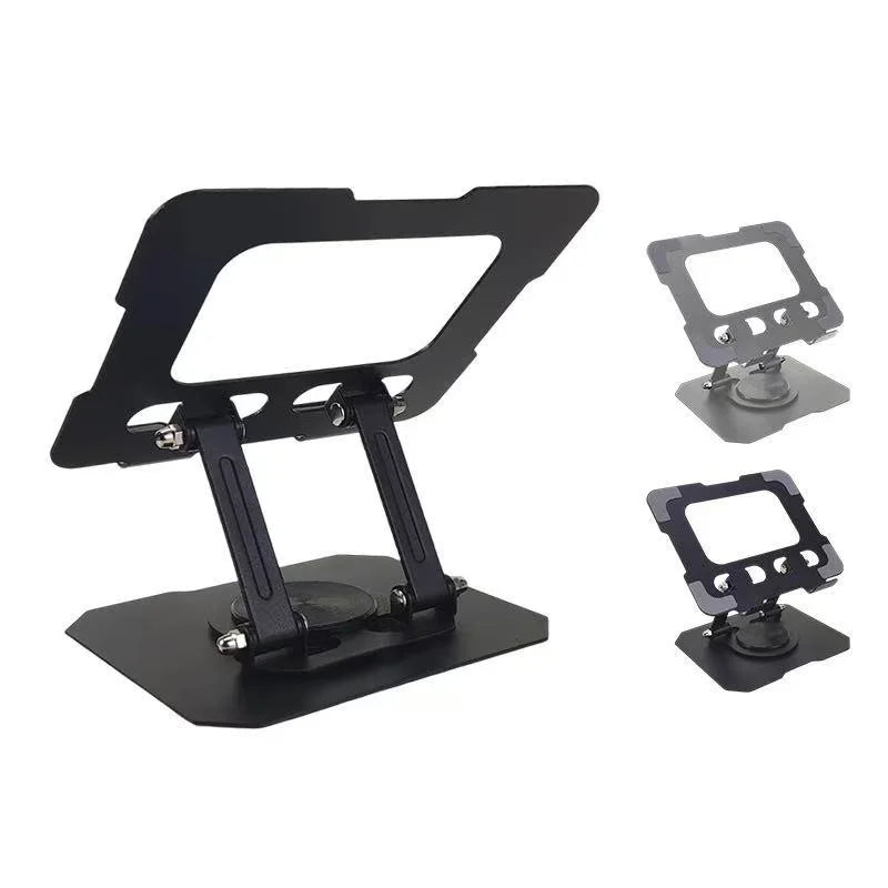 Support tablette métallique pliable rotatif à 360°