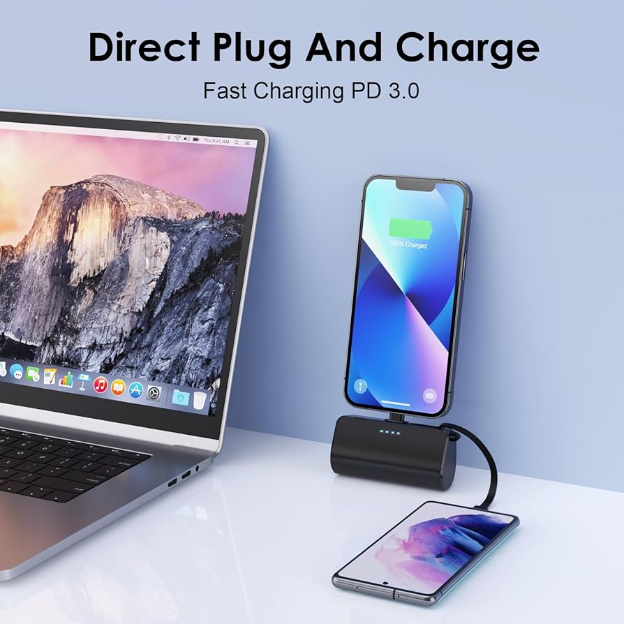 Mini Power Bank USB 5.000 mAh