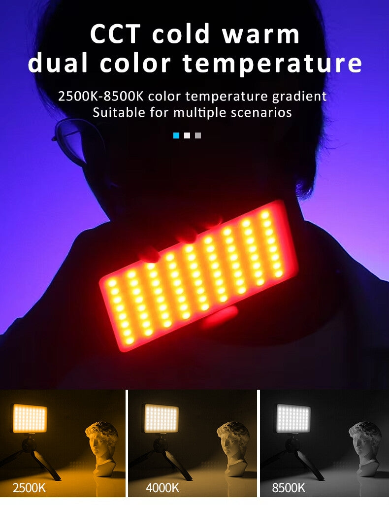 Lampe Vidéo LED RGB Portable LJ-S02