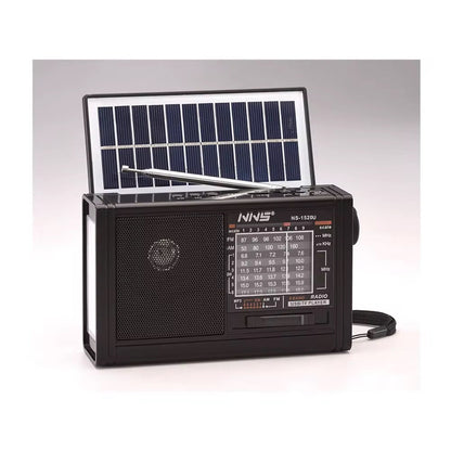 Radio Rétro Solaire Multifonction