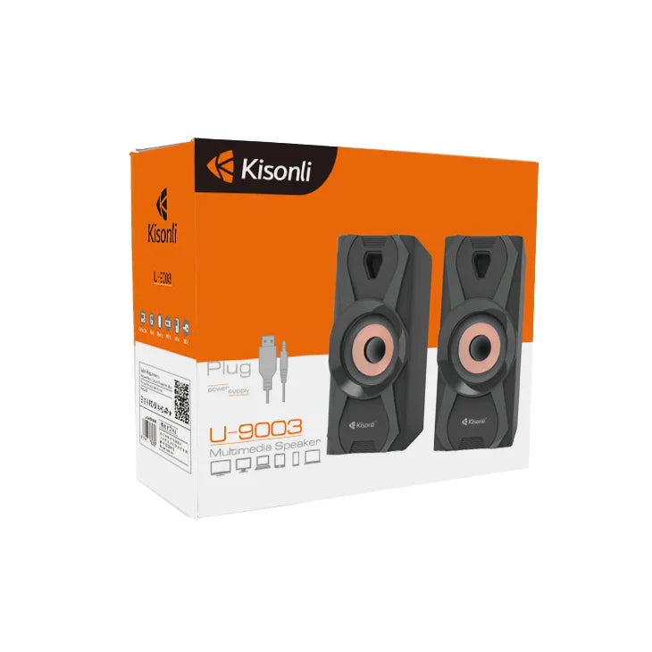 Double haut parleur USB Kisonli U-9003