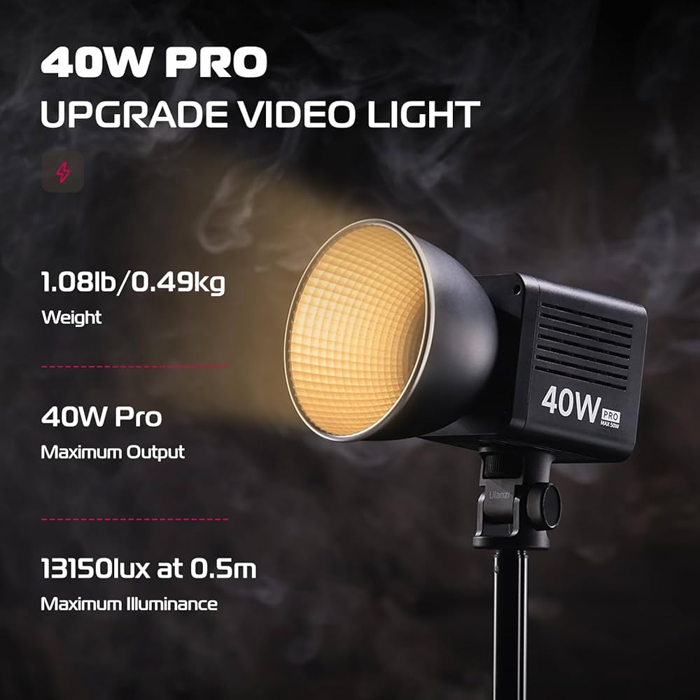 Lampe vidéo LED portable Ulanzi 40W