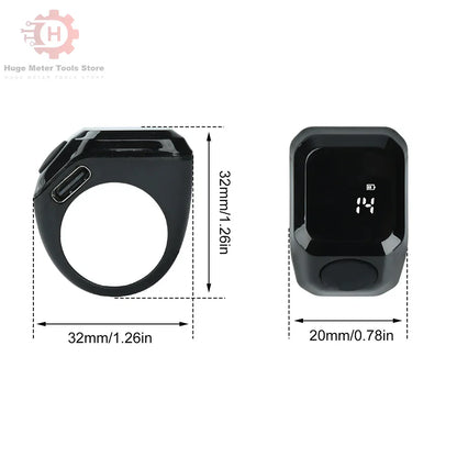 Bague connectée Tasbih ou Zikr Ring